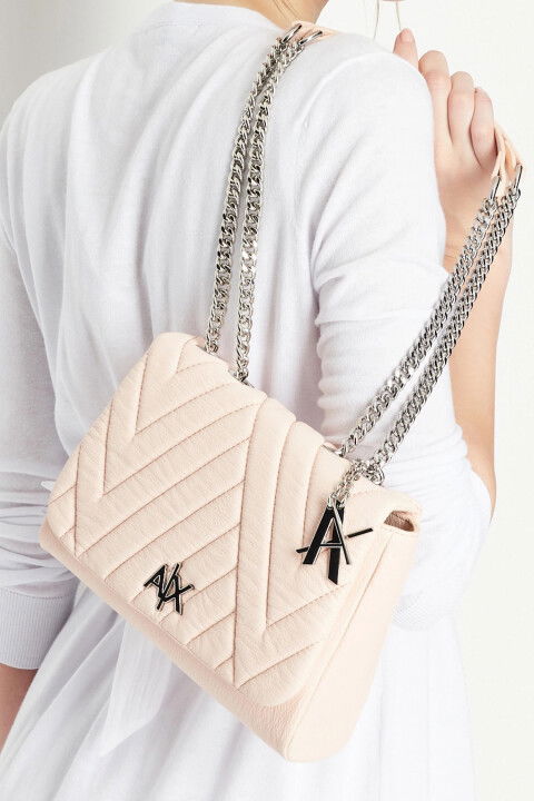 Kadın Mini Omuz Çantası-Ten - ARMANI EXCHANGE
