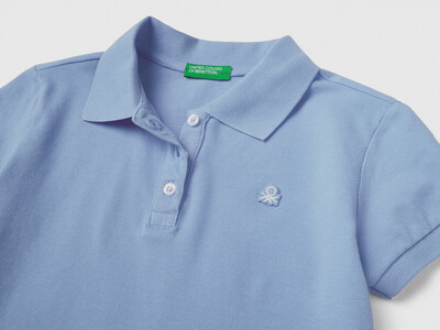 BENETTON ERKEK ÇOCUK POLO TSHIRT-MAVİ - 2