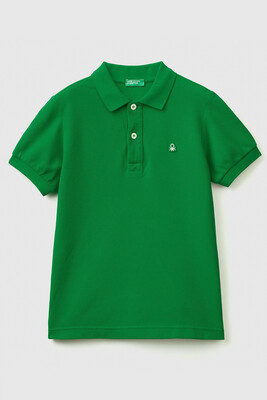 BENETTON ERKEK ÇOCUK POLO TSHIRT-YEŞİL - BENETTON