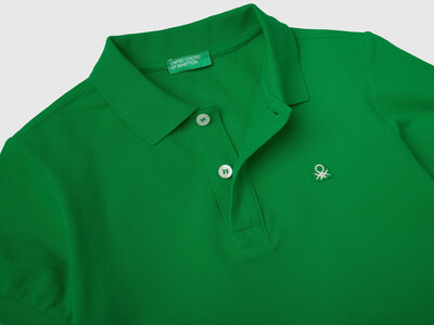 BENETTON ERKEK ÇOCUK POLO TSHIRT-YEŞİL - 2