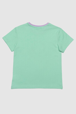 BENETTON KIZ ÇOCUK T-SHIRT-MİNT - 2