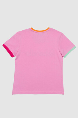 BENETTONKIZ ÇOCUK T-SHIRT-PEMBE - 2