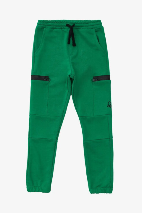 Erkek Çocuk Jogger Pantolon - Yeşil - BENETTON