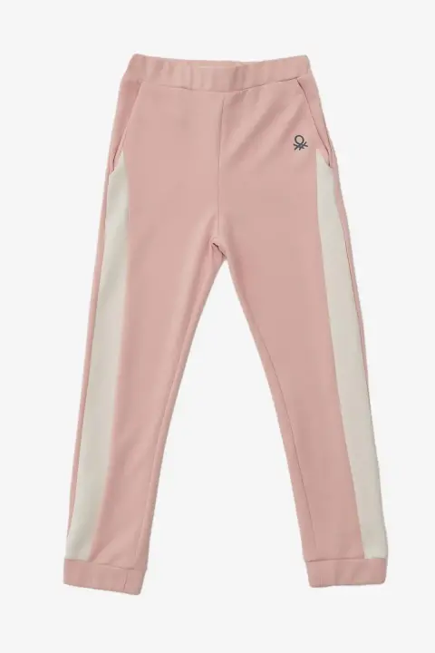 Kız Çocuk Jogger Pantolon - Pembe - 1