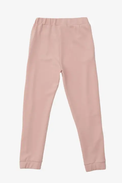 Kız Çocuk Jogger Pantolon - Pembe - 3