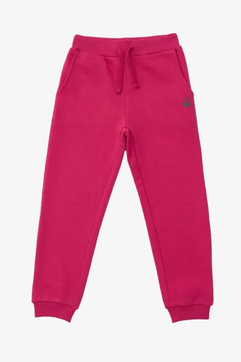 Kız Çocuk Jogger Pantolon - Pembe - 1