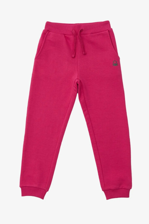 Kız Çocuk Jogger Pantolon - Pembe - BENETTON