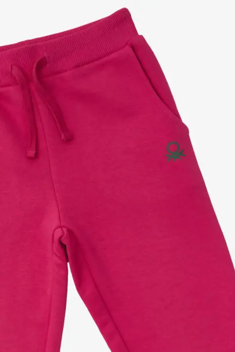 Kız Çocuk Jogger Pantolon - Pembe - 2