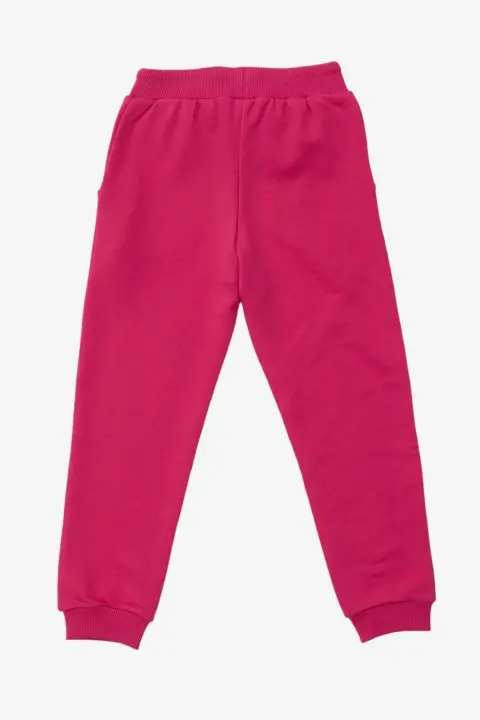 Kız Çocuk Jogger Pantolon - Pembe - 3