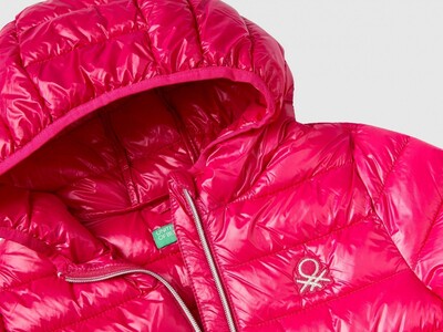 Kız Çocuk Mevsimlik Puffer Mont - Pembe - 3