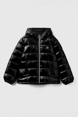 Kız Çocuk Puffer Mont - Siyah - BENETTON