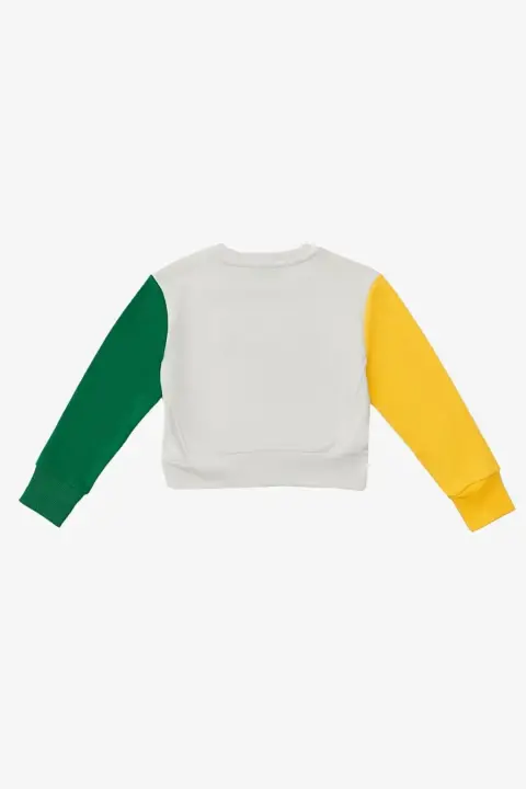 Kız Çocuk Sweatshirt - Beyaz - 3