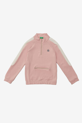 Kız Çocuk Sweatshirt - Pembe - BENETTON