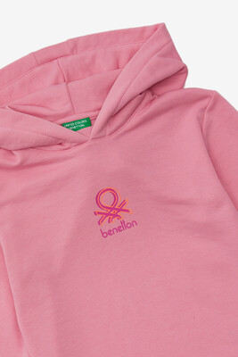 Kız Çocuk Sweatshirt - Pembe - 3