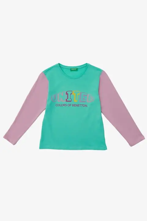 Kız Çocuk Sweatshirt - Pembe - 1