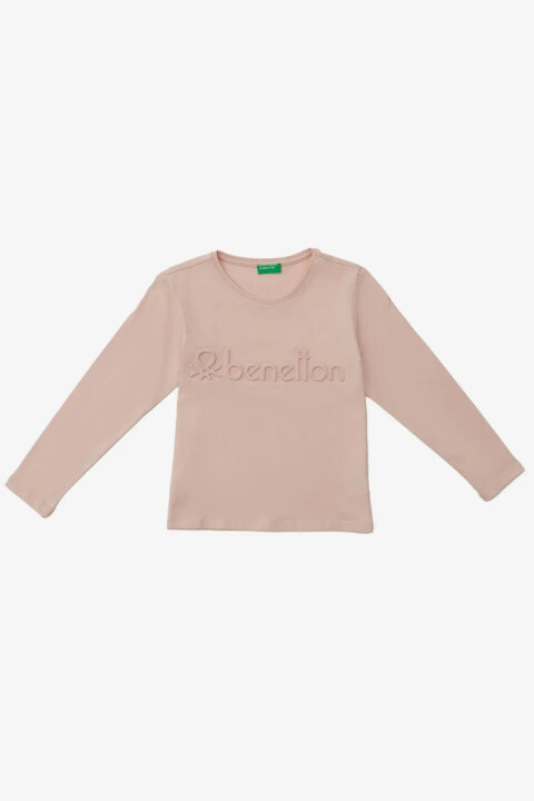 Kız Çocuk Sweatshirt - Pembe - BENETTON