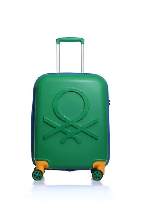 Trolley Kabin Boy Unisex Valiz-Yeşil - 1