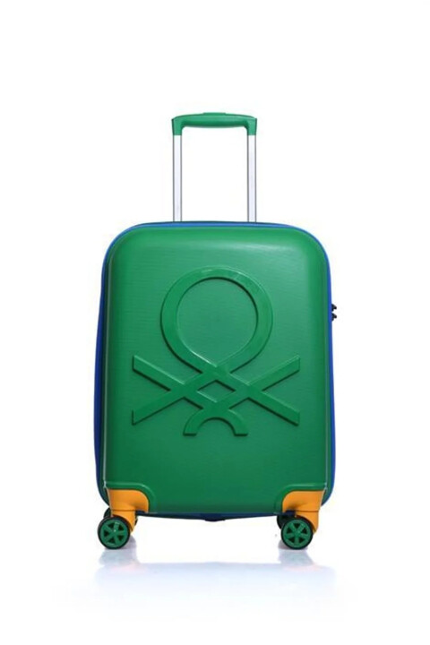 Trolley Kabin Boy Unisex Valiz-Yeşil - BENETTON