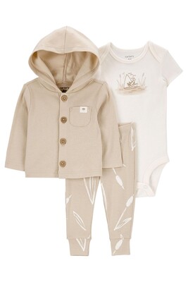 Layette Bebek 3'lü Hırkalı Set - CARTERS