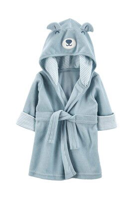 Layette Erkek Bebek Bornoz-Mavi - CARTERS