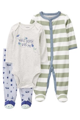 Layette Erkek Bebek Tulumlu Set - CARTERS