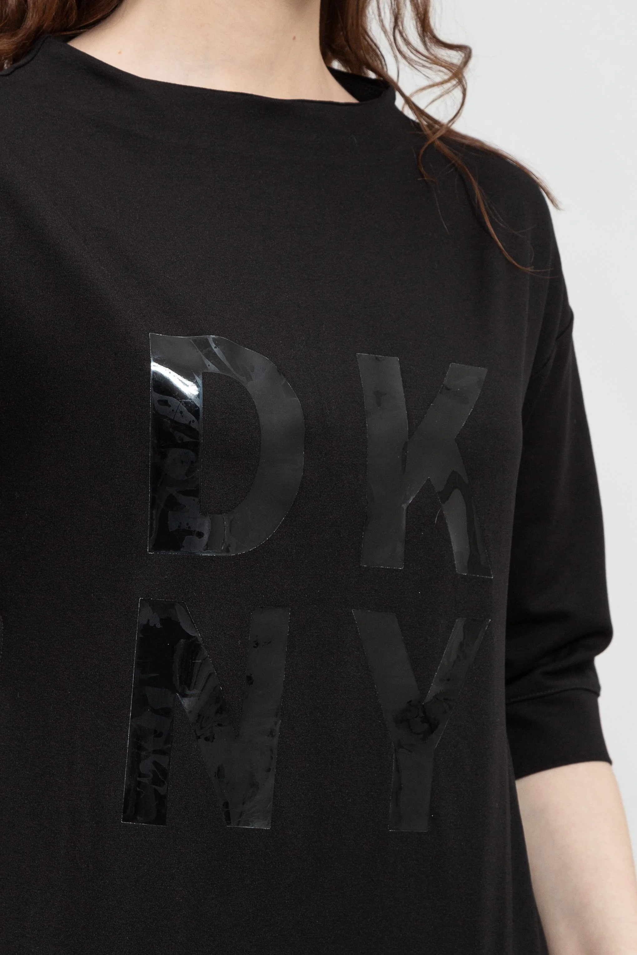 Slv Pop Over Kadın Sweatshirt-Siyah - 4