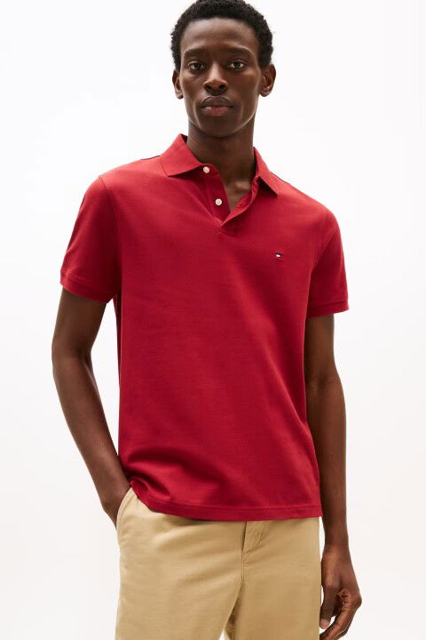 Erkek 1985 Regular Fit Polo T-Shirt - Kırmızı - Tommy Hilfiger
