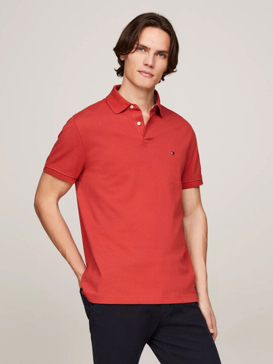 Erkek 1985 Regular Polo Polo T-Shirt-Kırmızı - Tommy Hilfiger