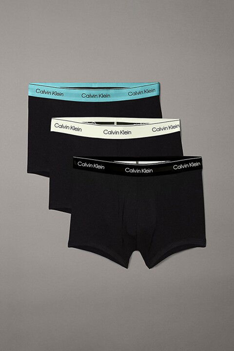 Erkek 3'lü Paket Trunk Boxer Seti - Siyah - Calvin Klein