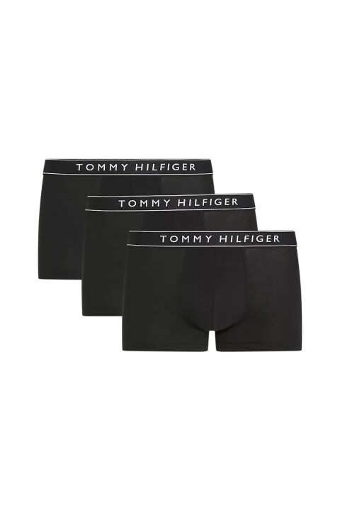 Erkek 3P Trunk DTM Boxer - Siyah - Tommy Hilfiger