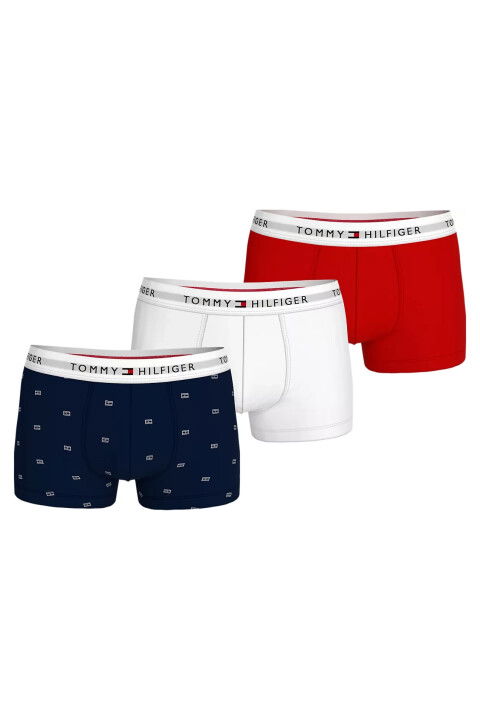 Erkek 3P Trunk Prınt Boxer - Tommy Hilfiger