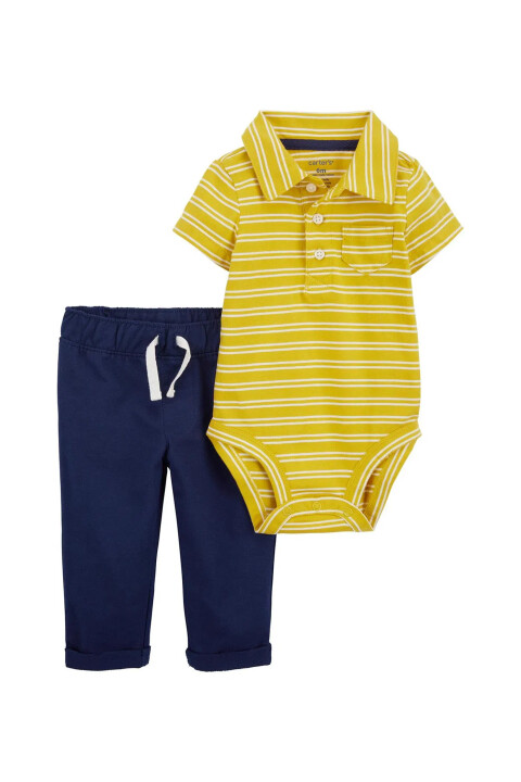 Erkek Bebek Body Pantolon Set - CARTERS