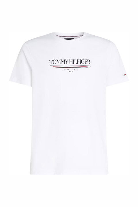 Erkek Brand Love Hilfiger T-Shirt – Beyaz - Tommy Hilfiger