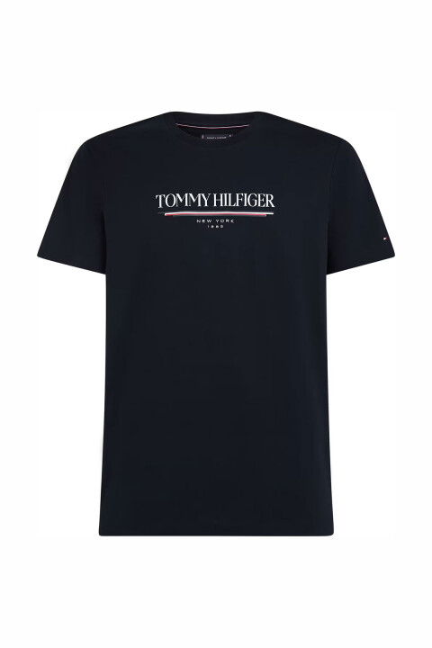 Erkek Brand Love Hilfiger T-Shirt – Lacivert - Tommy Hilfiger