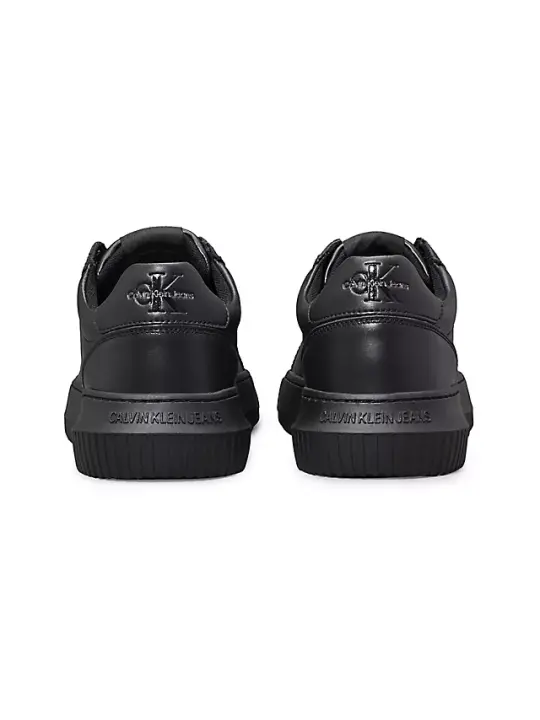 Erkek CHUNKY CUPSOLE MONO LTH Sneaker-Siyah - 5