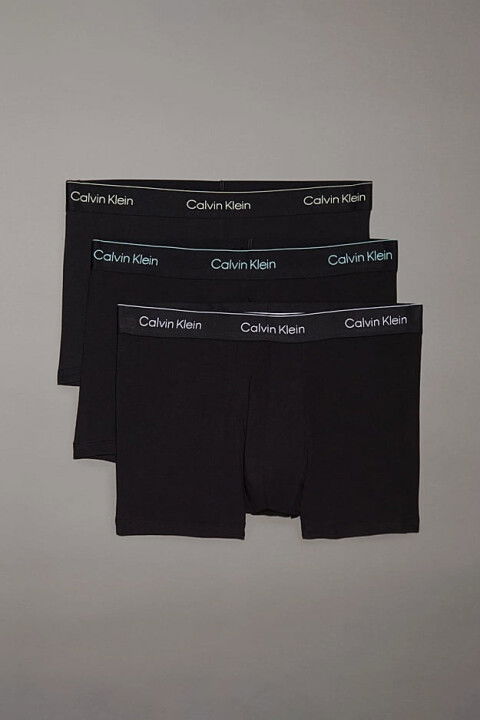 Erkek Ck 3'lü Paket Trunk Boxer - Siyah - Calvin Klein