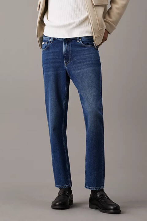 Erkek CK DAD Jean Pantolon - Denim - Calvin Klein