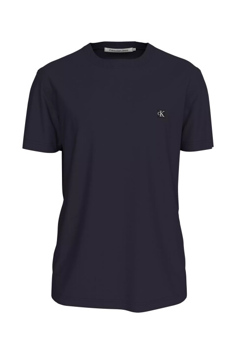 Erkek CK EMBRO BADGE TEE T-Shirt-Lacivert - CALVIN KLEIN