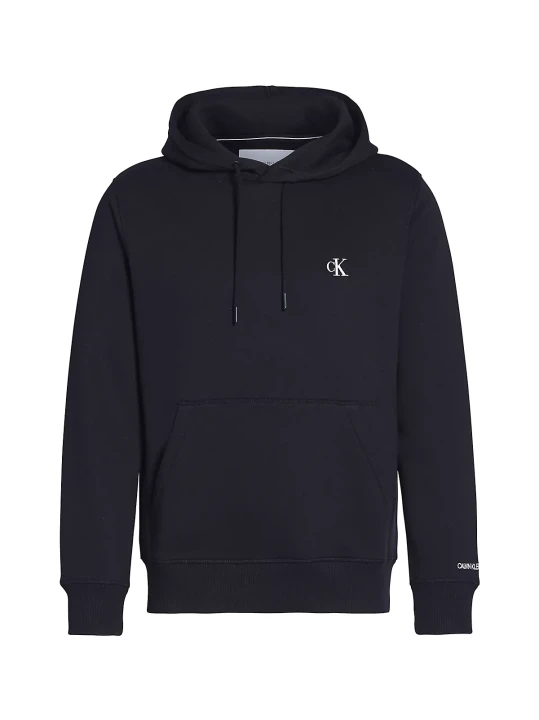 Erkek CK ESSENTIAL REGULAR HOODIE Sweatshirt-Siyah - 7