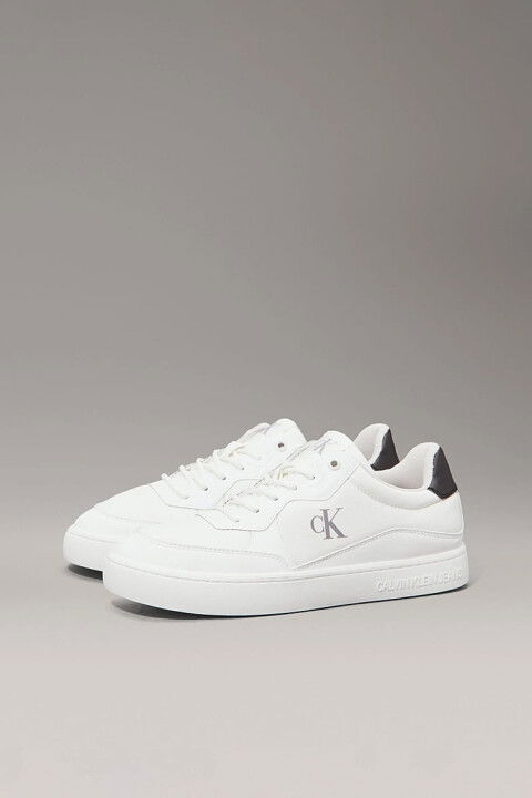 Erkek Ck Klasik Ripstop Sneakers - Beyaz - Calvin Klein