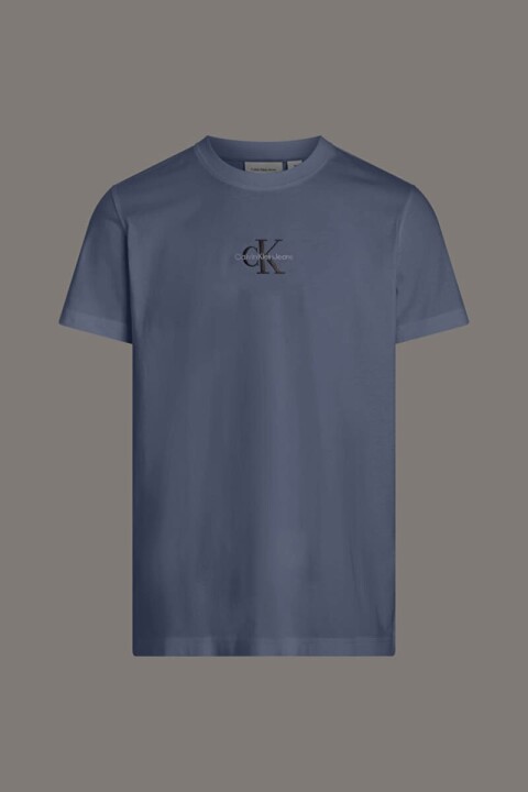 Erkek Ck Monologo T-Shirt - Lacivert - Calvin Klein