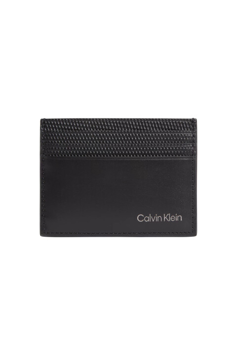 Erkek CK REMOTE CARDHOLDER 6CC Cüzdan-Siyah - CALVIN KLEIN