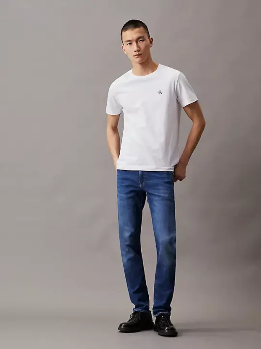 Erkek CK SLIM Jean Pantolon - Lacivert - 1