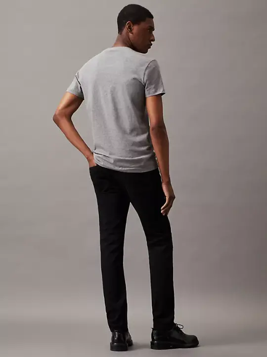 Erkek CK SLIM TAPER Jean Pantolon - Siyah - 3