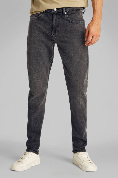Erkek Ck Slim Tapper Jeans - Siyah - Calvin Klein