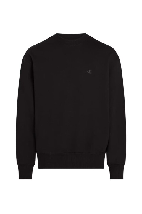 Erkek Ck Terry Sweatshirt - Siyah - Calvin Klein