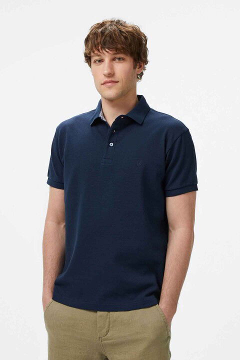 Erkek Classic Fit Polo - Lacivert - Nautica