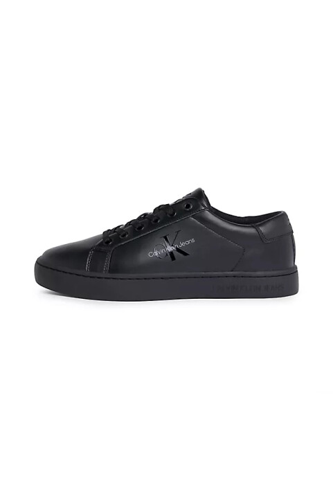 Erkek Classic Lace Up Sneaker Ayakkabı - Siyah - CALVIN KLEIN