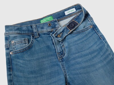 Erkek Çocuk Denim Pantolon - Açık Mavi - 3