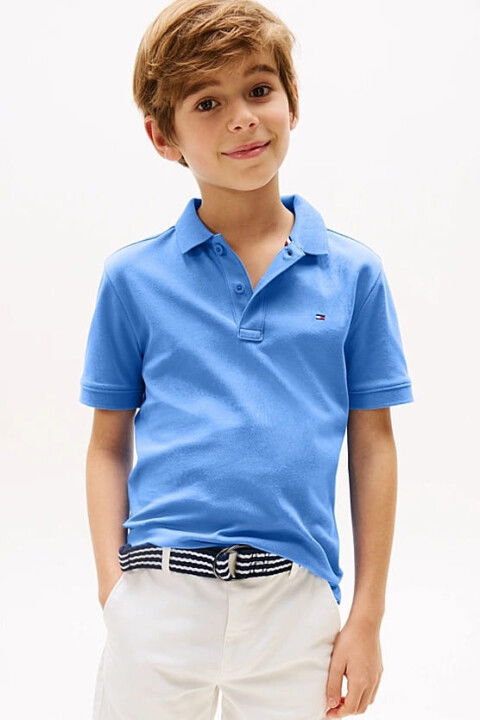 Erkek Çocuk Interlock Regular Polo T-shirt - Tommy Hilfiger